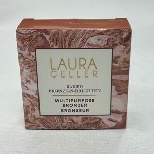 Laura Geller Baked Bronze-n-Brighten Multipurpose Bronzer Fair .32oz Cosmetic